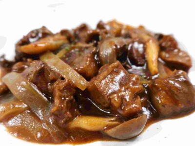 牛すじのシチュー